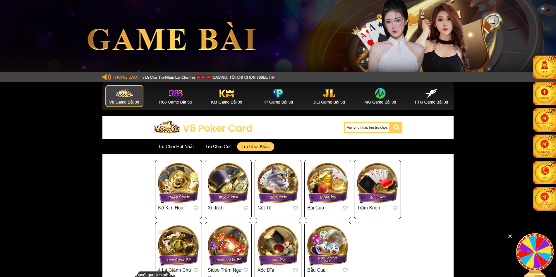 Khái quát về game bài 789BET
