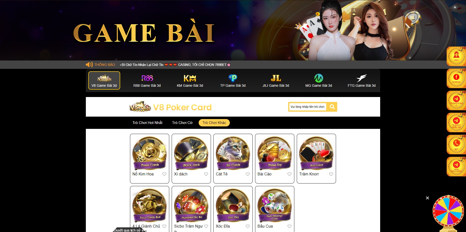 Khái quát về game bài 789bet