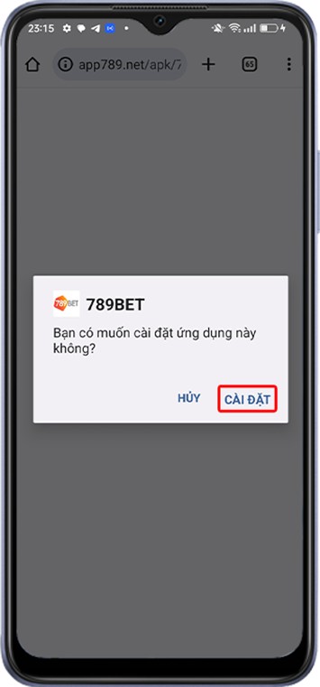 tai app tren android buoc 4